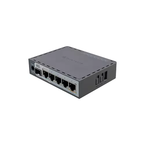 obrázek produktu MikroTik hEX S, E60iUGS 5x GbE, 2,5 G SFP, USB 3.0, L4, PSU