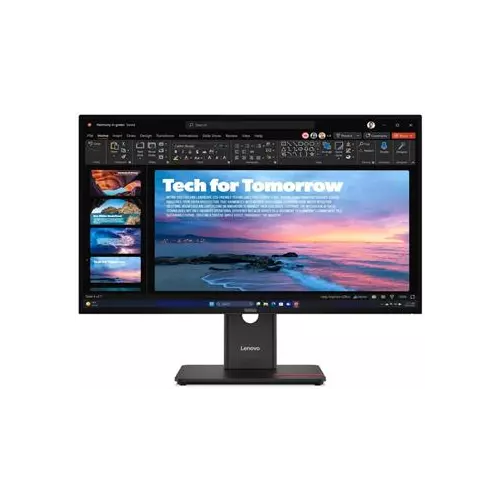 obrázek produktu Lenovo T27QD-40/ 27" IPS/ 2560x1440/ 16:9/ 350cd/m2cmd/ 1500:1/ 4ms/ HDMI/ DP/ USB/PIVOT
