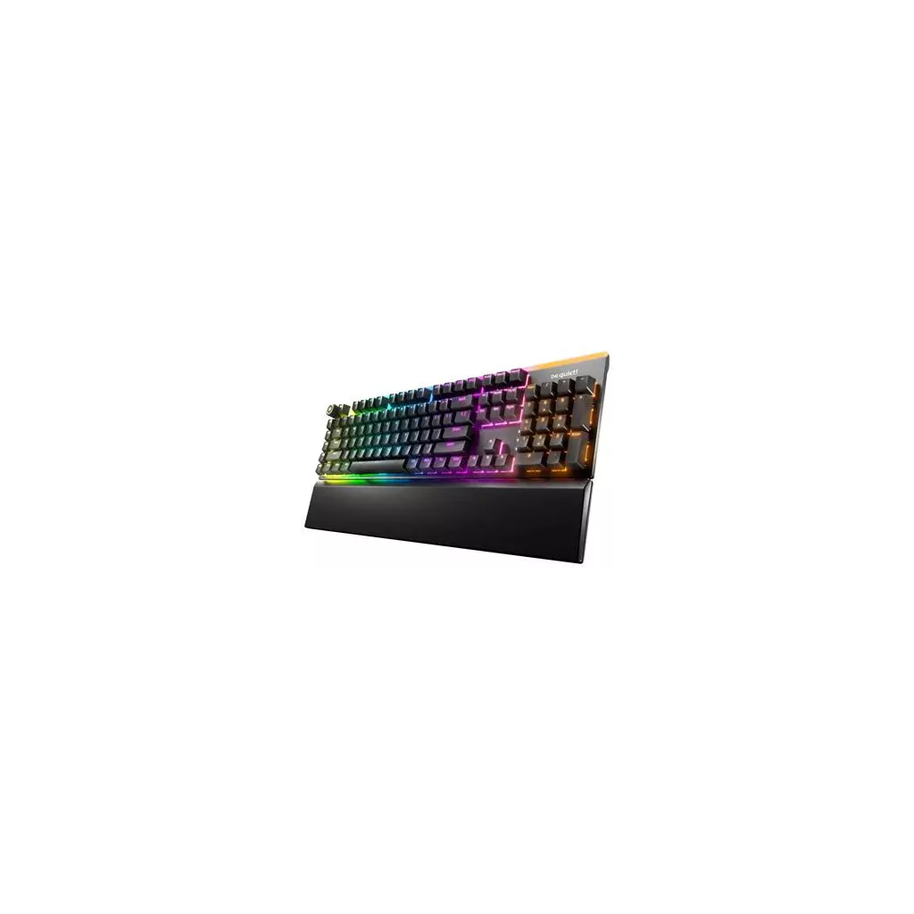 Obrázek produktu Be quiet! klávesnice LIGHT MOUNT Silent Linear / tichá / ARGB i LED pásky / 5 funk. kláves / lineární stisk / US / čern