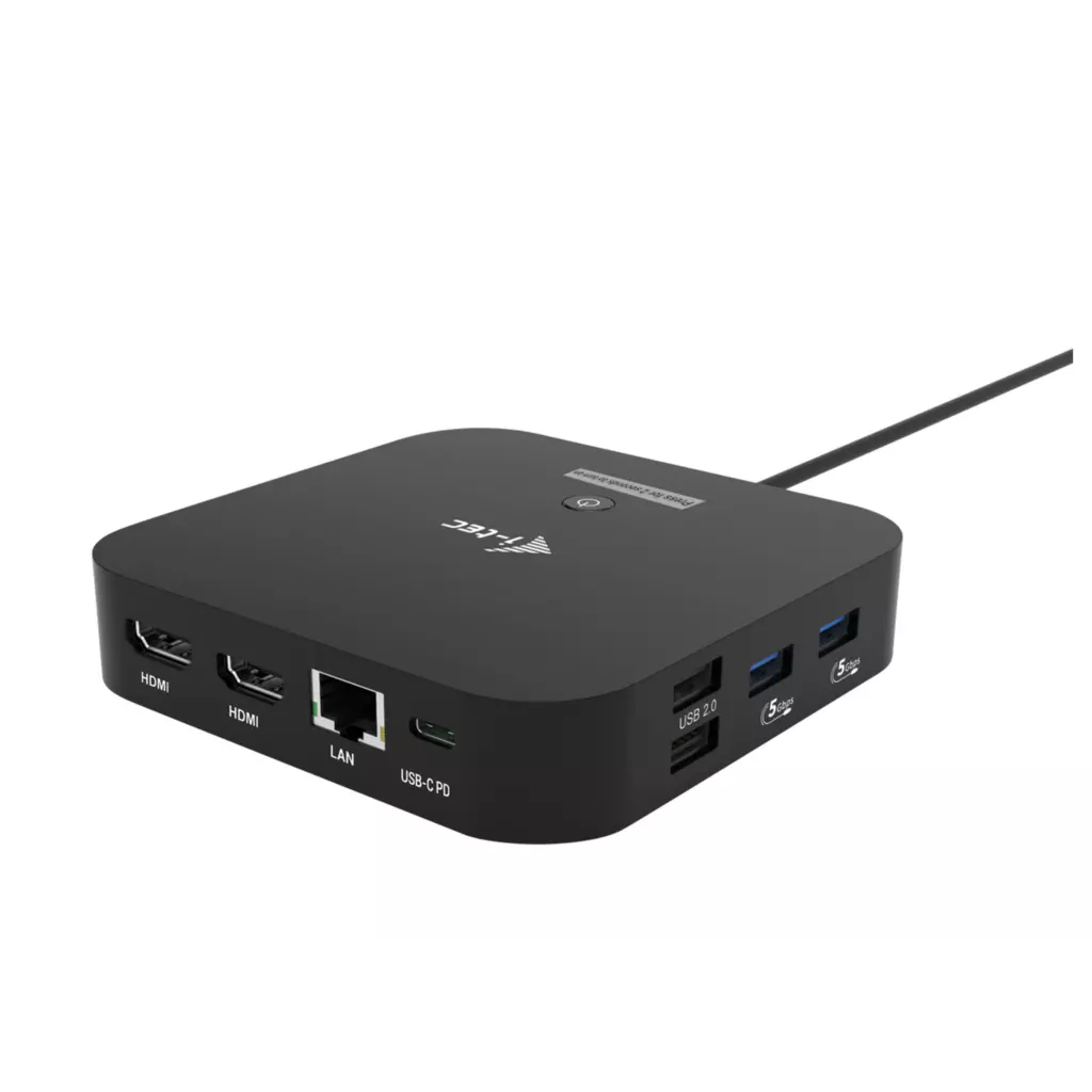 Obrázek produktu i-tec USB-C Dual HDMI Docking Station, Power Delivery 100W