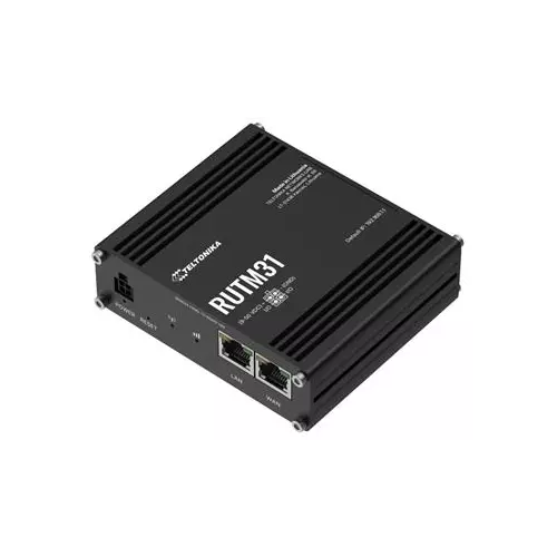 obrázek produktu Teltonika RUTM31 průmyslový router, dual SIM, 5G, 1x WAN, 1x LAN, WiFi 5