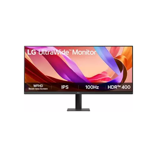 obrázek produktu LG monitor 34U511A-B 34"/2560x1080/5ms/IPS/400cd/100Hz/HDMI/DP/21:9/HDR/1000:1/sRGB99%/ReaderMode