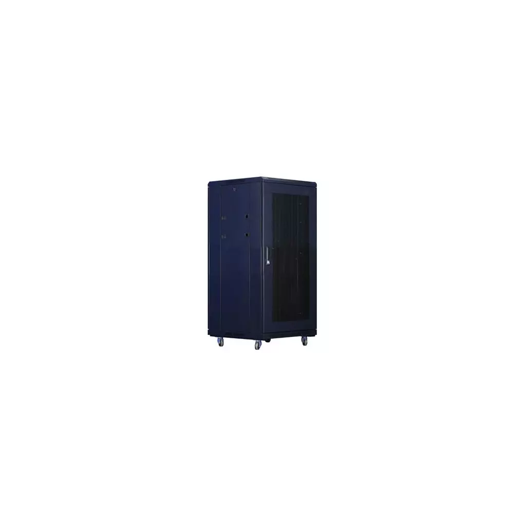 Obrázek produktu XtendLan 18U/600x1000 stojanový, černý, perforované dveře a záda