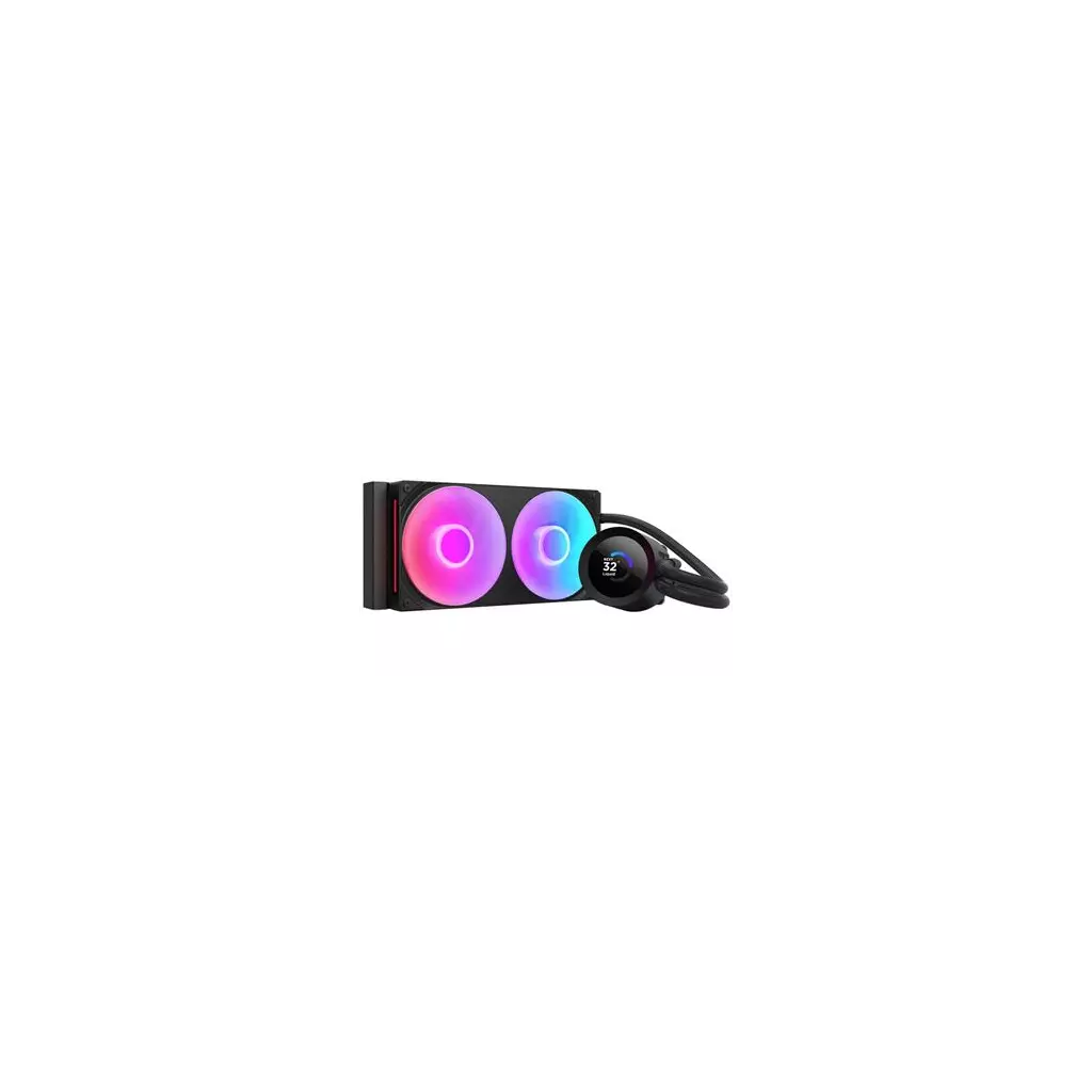 Obrázek produktu NZXT vodní chladič Kraken 240 / 2x120mm fan / 4-pin PWM / LCD disp. / 6 let