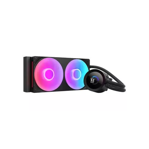 obrázek produktu NZXT vodní chladič Kraken 240 / 2x120mm fan / 4-pin PWM / LCD disp. / 6 let