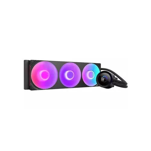 obrázek produktu NZXT vodní chladič Kraken 360 / 3x120mm fan / 4-pin PWM / LCD disp. / 6 let