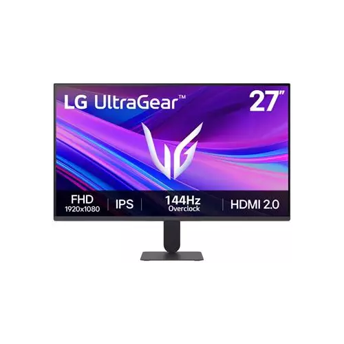 obrázek produktu LG monitor 27G411A-B IPS 27"/ 1920x1080 / 144Hz/ 250cdm / 5ms/ 1500:1/DP/HDMI/G-SYNC Compatible/ FreeSync