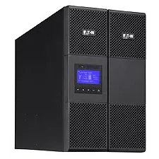 obrázek produktu EATON UPS 9SX 11000i, On-line, Tower, 11kVA/10kW, svorkovnice, USB, displej, sinus, ližiny nejsou součástí
