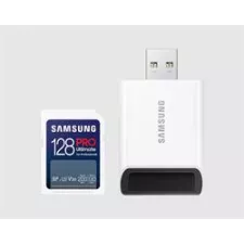 obrázek produktu Samsung paměťová karta 128GB PRO ULTIMATE SDXC CL10 U3 V30 (č/z: až 200/130MB/s) + USB adaptér