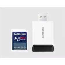 obrázek produktu Samsung paměťová karta 256GB PRO ULTIMATE SDXC CL10 U3 V30 (č/z: až 200/130MB/s) + USB adaptér