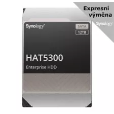 obrázek produktu Synology HDD SATA 3.5” 12TB HAT5300-12T, 7200ot./min., cache 256MB, 5 let záruka