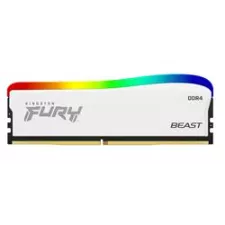 obrázek produktu Kingston FURY Beast White DDR4 8GB 3200MT/s DIMM CL16 RGB SE