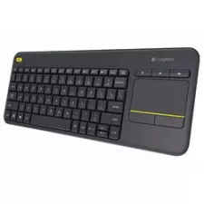 obrázek produktu Logitech Wireless Touch Keyboard K400 Plus - INTNL - US International layout - Black