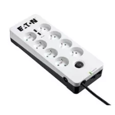 obrázek produktu EATON Protection Box 8 USB Tel@ FR, přepěťová ochrana, 8 výstupů, zatížení 10A, tel., 2x USB port