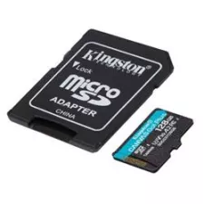 obrázek produktu Kingston paměťová karta 128GB microSDXC Canvas Go Plus 170R A2 U3 V30 Card + ADP