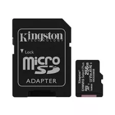 obrázek produktu Kingston paměťová karta 256GB Canvas Select Plus microSDHC 100R A1 C10 Card + ADP