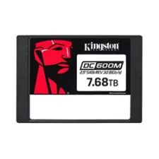 obrázek produktu Kingston SSD DC600M 7680GB SATA III 2.5\" 3D TLC (čtení/zápis: 560/530MBs; 94/34k IOPS; 1DWPD), Mixed-use