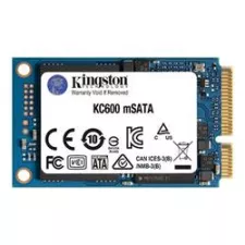 obrázek produktu Kingston SSD 512GB KC600 mSATA 3D TLC SM2259 (ctení/zápis: 550/520MB/s)