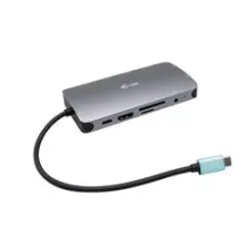 obrázek produktu i-tec dokovací stanice USB-C Metal Nano, HDMI, VGA, LAN, PD 100W
