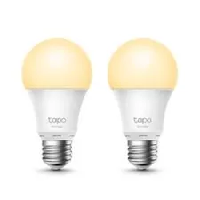 obrázek produktu TP-LINK Dimmable Smart Light Bulb, 2-PackSPEC: E27, 200–240 V, Brightness 806 lm, Max Operation Power 8.7 W, Color Tem