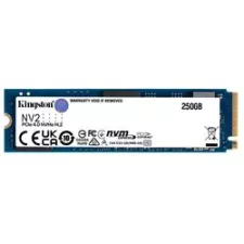 obrázek produktu Kingston SSD 250GB NV2 NVMe™ PCIe M.2 2280 (ctení/zápis: 3000/1300MB/s;)