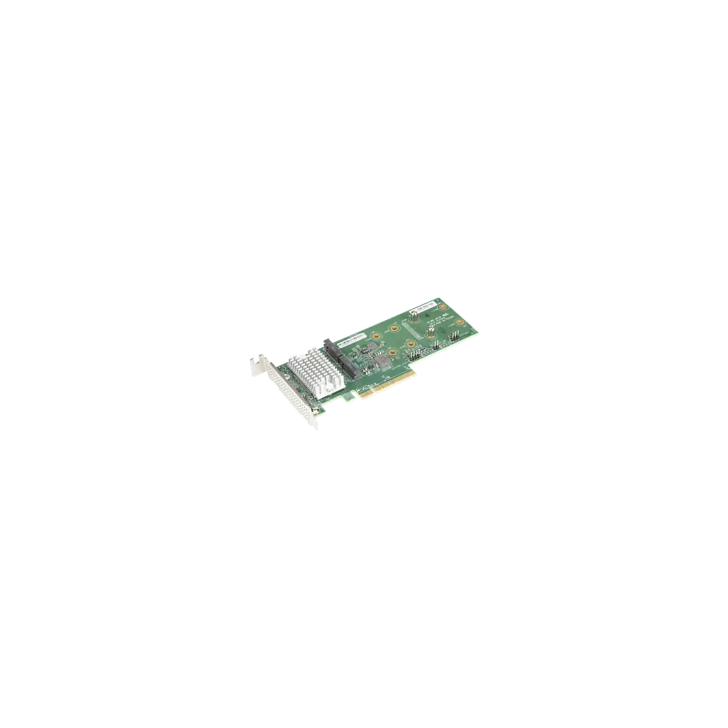Obrázek produktu Supermicro AOC-SLG4-2H8M2 - RAID karta pro 2×NVMe/sATA M.2 do PCI-E8LP g4 (2280/22110)