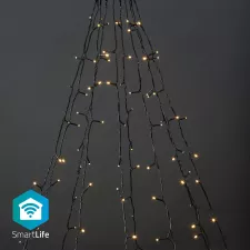 obrázek produktu SmartLife dekorativní LED Wi-Fi visací stromeček 200 LED, IP65, teplá bílá   WIFILXT01W200