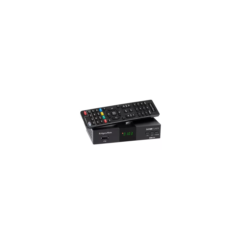Obrázek produktu Set-top box KRUGER & MATZ KM0550D, DVB-T2 H.265, scart