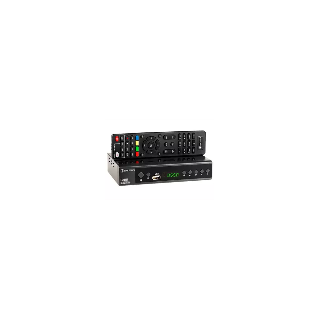 Obrázek produktu Set-top box CABLETECH URZ0336C, DVB-T2/C, H.265 HEVC, scart