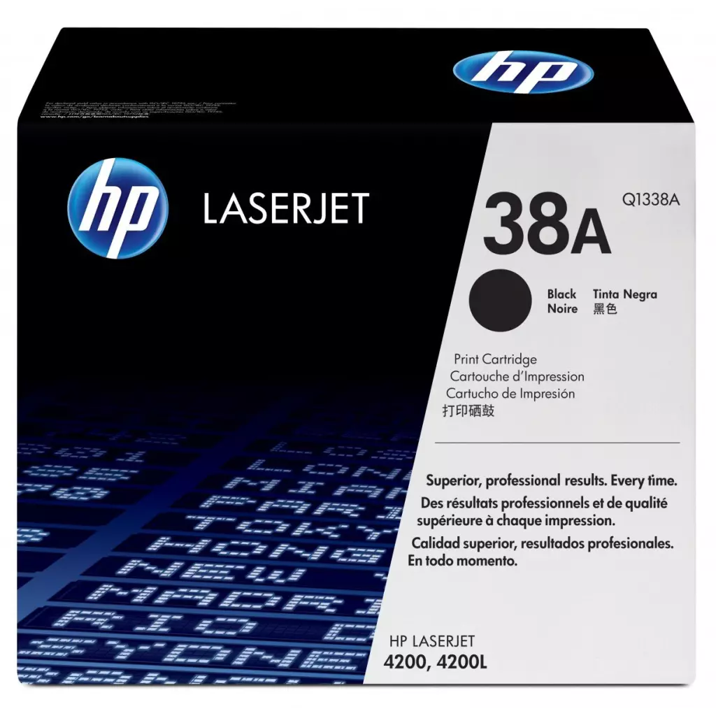 Obrázek produktu HP 38A tonerová náplň 1 kusů Originální Černá