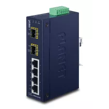 obrázek produktu PLANET ISW-621TF síťový přepínač Nespravované L2 Fast Ethernet (10/100) Modrá