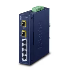 obrázek produktu PLANET IGS-620TF síťový přepínač Nespravované Gigabit Ethernet (10/100/1000) Modrá
