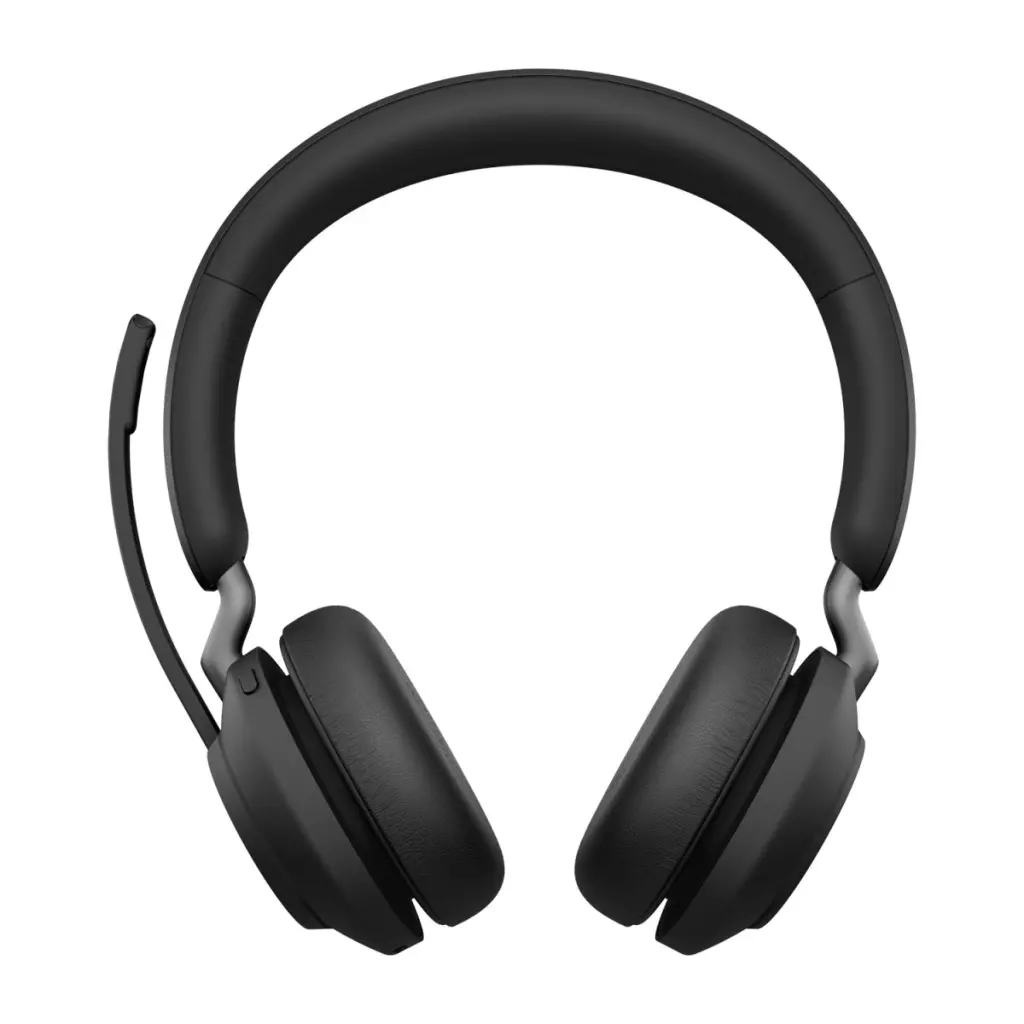 Obrázek produktu Jabra Evolve2 65, UC Stereo Sluchátka s mikrofonem Bezdrátový Přes hlavu Kancelář / call centrum USB Typ-A Bluetooth Černá