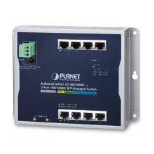 obrázek produktu PLANET WGS-4215-8T2S síťový přepínač Řízený L2 Gigabit Ethernet (10/100/1000) Černá