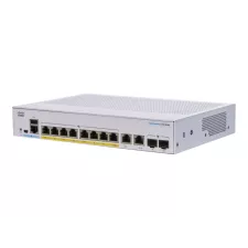 obrázek produktu Cisco CBS250-8P-E-2G-EU Smart 8-port GE, PoE+ 60W, Ext PS, 2x1G Combo