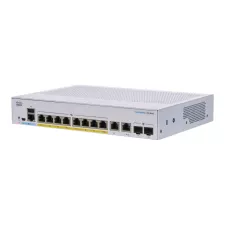 obrázek produktu Cisco CBS350-8P-E-2G-EU Managed 8-port GE, PoE+ 60W, Ext PS, 2x1G Combo