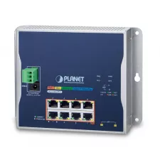 obrázek produktu PLANET WGS-5225-8P2S síťový přepínač Řízený L2+/L4 Gigabit Ethernet (10/100/1000) Podpora napájení po Ethernetu (PoE) Černá