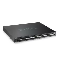 obrázek produktu Zyxel XGS4600-52F L3 Managed Switch, 48 port Gig SFP, 4 dual pers.  and 4x 10G SFP+,  dual PSU
