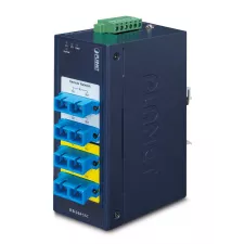 obrázek produktu PLANET Switch by-pass indus 4x SC monomode -40/+75°C konvertor síťové kabeláže 1310 nm Modrá