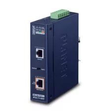 obrázek produktu PLANET IPOE-171-60W síťový přepínač Gigabit Ethernet (10/100/1000) Podpora napájení po Ethernetu (PoE) Modrá