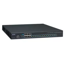 obrázek produktu PLANET XGS-6350-12X8TR síťový přepínač Řízený L3 Gigabit Ethernet (10/100/1000) 1U Černá