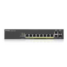 obrázek produktu Zyxel GS2220-10HP-EU0101F síťový přepínač Řízený L2 Gigabit Ethernet (10/100/1000) Podpora napájení po Ethernetu (PoE) Černá