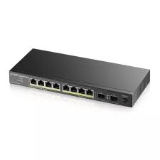 obrázek produktu Zyxel GS1100-10HP v2 Nespravované Gigabit Ethernet (10/100/1000) Podpora napájení po Ethernetu (PoE) Černá