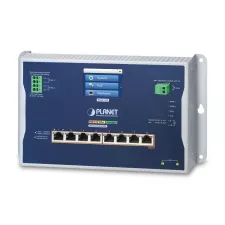 obrázek produktu PLANET IP30, IPv6/IPv4, L2+ 8-Port Řízený L2/L2+ Podpora napájení po Ethernetu (PoE) Černá, Šedá