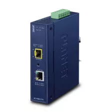 obrázek produktu PLANET Industrial 1-Port konvertor síťové kabeláže Interní Modrá