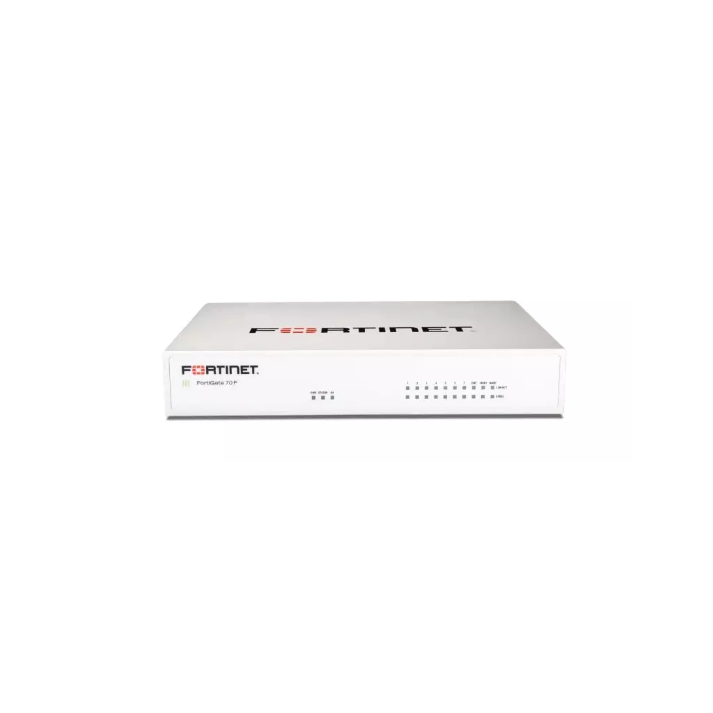 Obrázek produktu Fortinet FortiGate 70F hardwarový firewall Desktop 10 Gbit/s