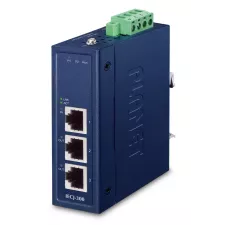 obrázek produktu Planet IECJ-300 Industrial 3-Port EtherCAT Junction Slave (-40~75 degrees C, dual 9~48V DC, 1 x 100TX RJ45 IN, 2 x 100TX RJ45 OUT,  BECKHOF