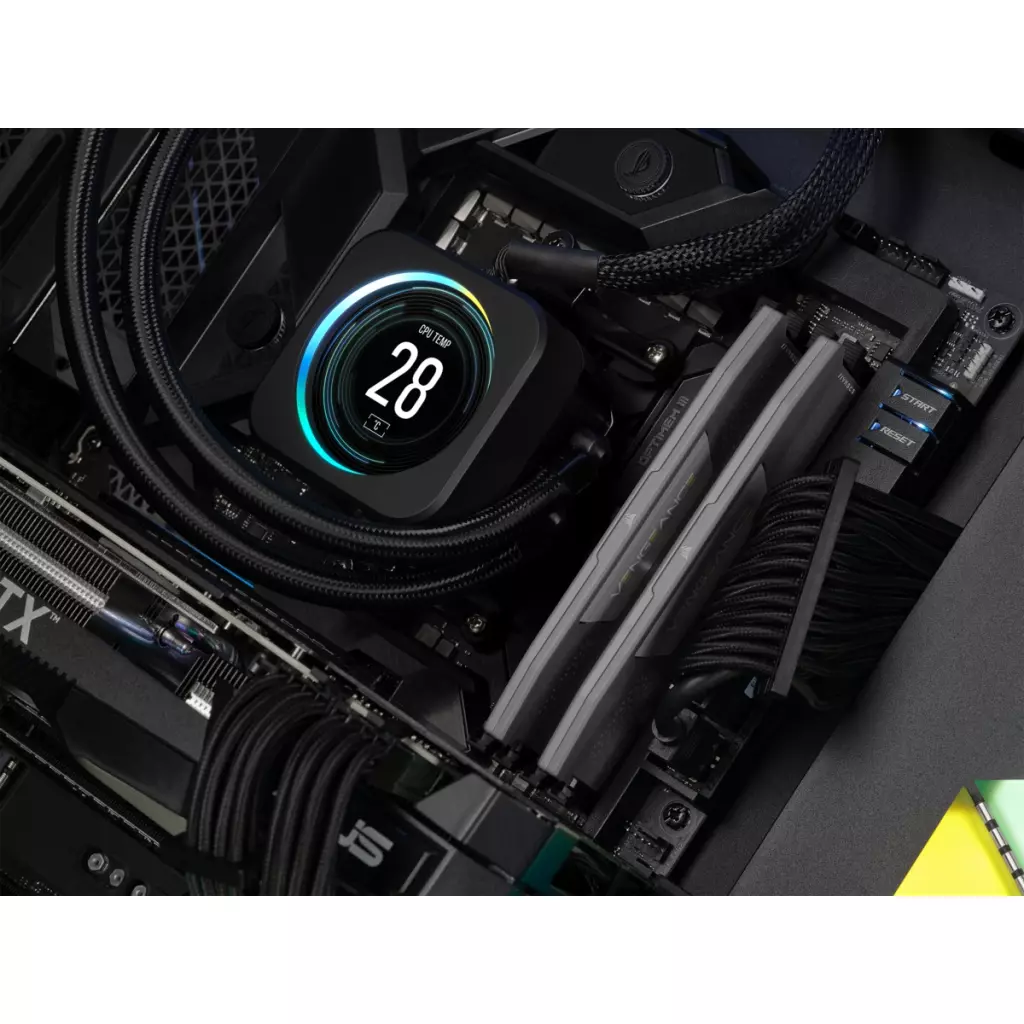 Obrázek produktu Corsair Vengeance 64GB (2x32GB) DDR5 DRAM 5200MT/s C40 AMD EXPO Memory Kit paměťový modul 5200 MHz