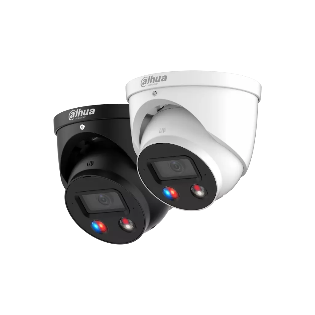 Obrázek produktu Dahua IPC-HDW3549H-AS-PV-0280B-S4 5 MP Smart Dual Light Active Deterrence Fixed-focal Eyeball WizSense Network Camera