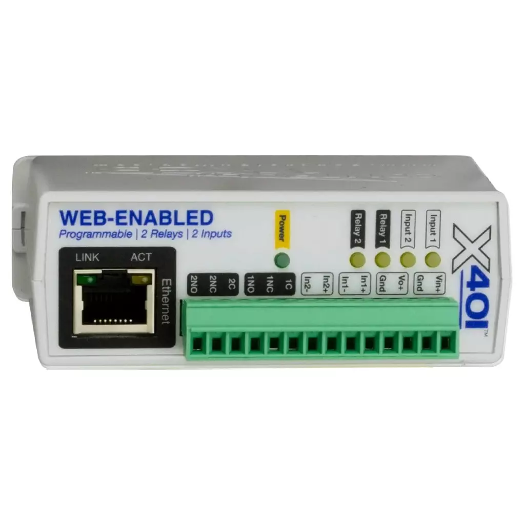 Obrázek produktu 2N Externí IP relé - 2 výstupy, 2 vstupy, podpora HTTPS, POE